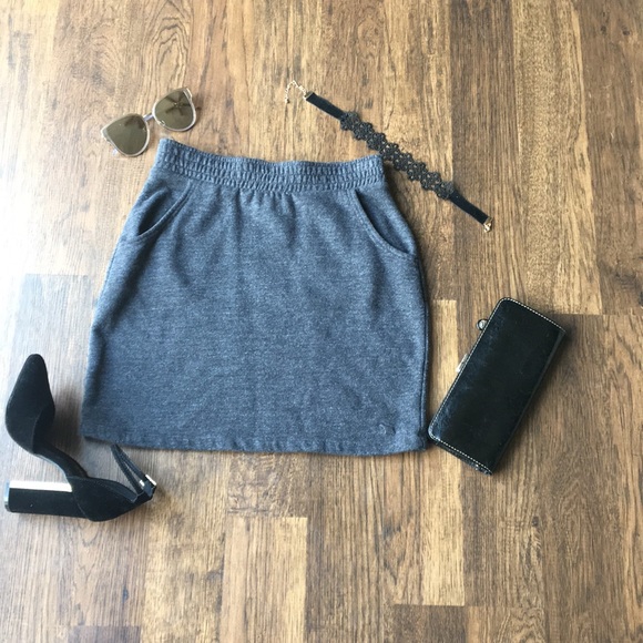 PINK Victoria's Secret Dresses & Skirts - Dark Gray skirt Small w/ pockets by PINK